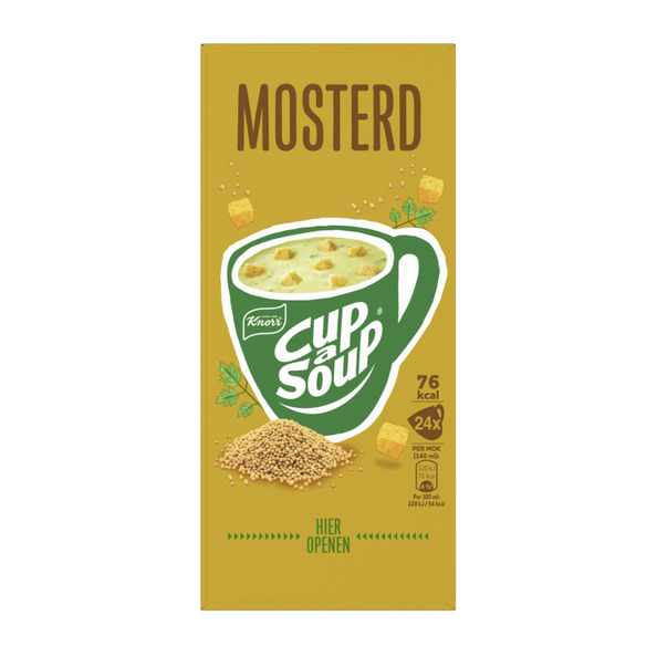 Knorr Cup-a-Soup mosterd 24 x 140 ml