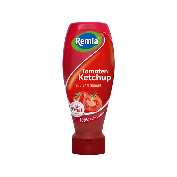 Remia tomaten ketchup zero tdt 500ml.