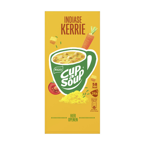 Knorr Cup-a-Soup Indiase Kerrie 24 x 140 ml