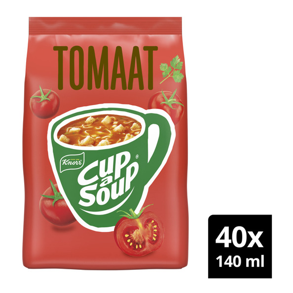 Knorr Cup-a-Soup vending Tomaat 40 x 140 ml x 4
