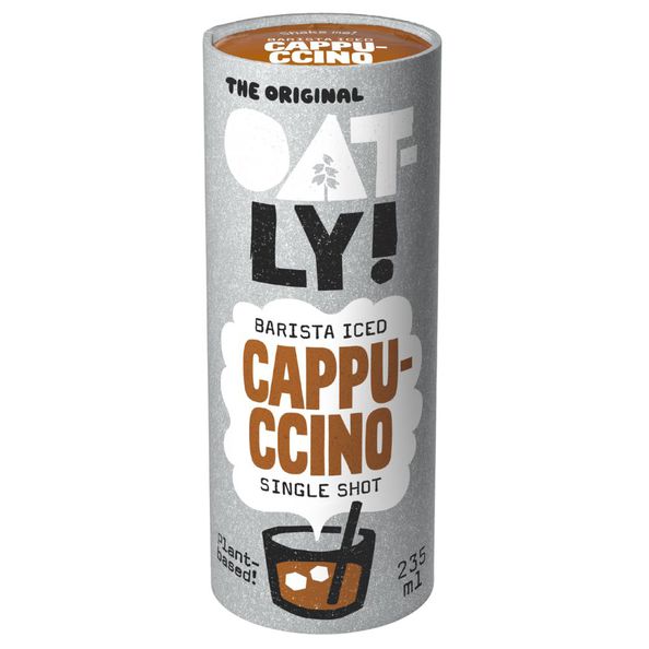 Oatly ice-coffee cappuccino pakje 235 ml