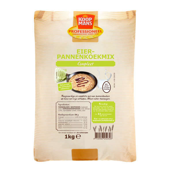 Koopmans eierpannenkoekmix compleet 1 kg