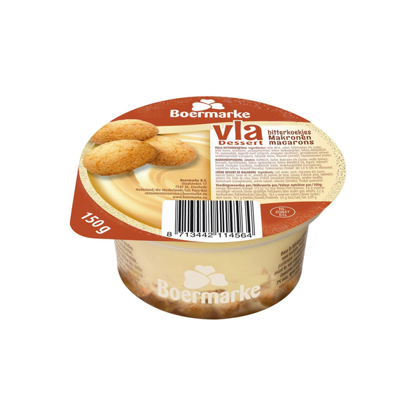 Boermarke bitterkoekjesvla 150gr. a12