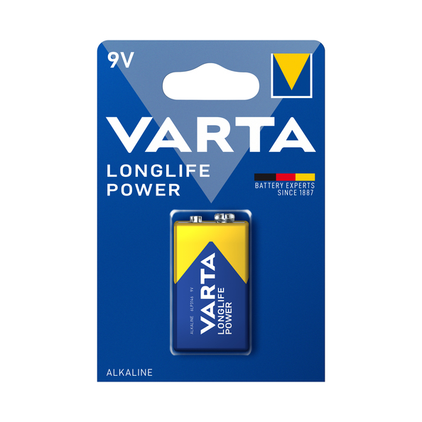 Varta Long Life E-block 6LR61 blister 1stuks (4922)