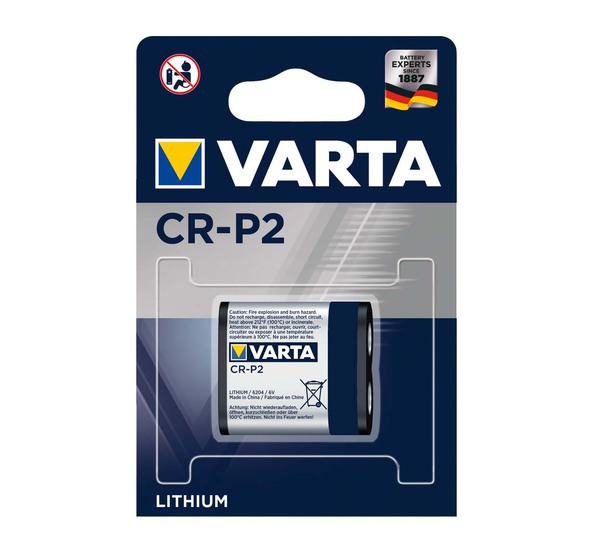 Varta lithium CRP 2 P rood photo