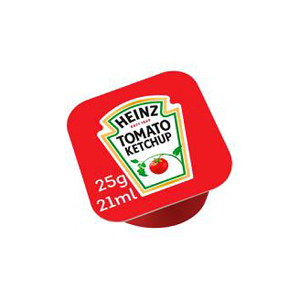 Heinz tomatenketchup dippots 25 gr