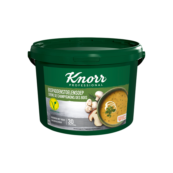 Knorr professional bospaddenstoelensoep 30 liter