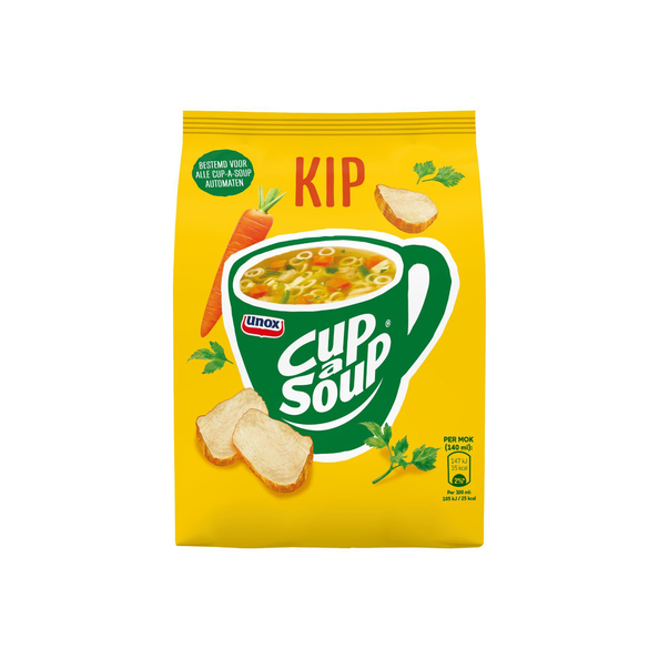 Cup-a-soup vendingzak kip 40-porties