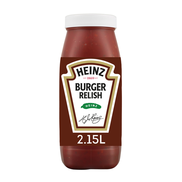 Heinz burger relish 2.15 liter