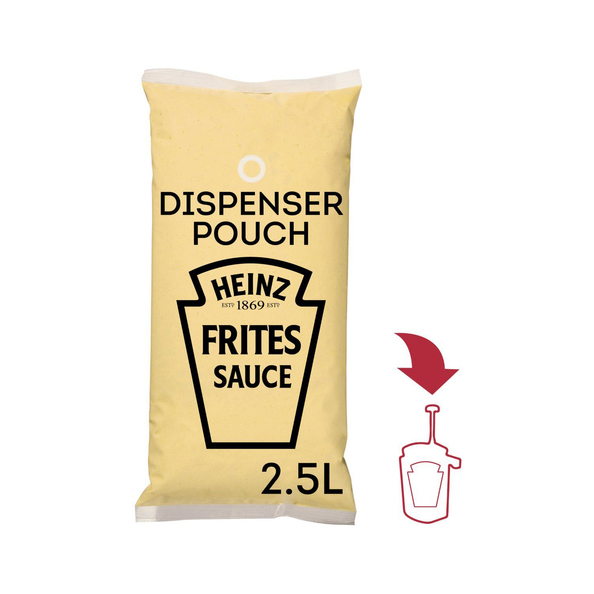 Heinz sauce-o-mat fritessaus 2.5 liter