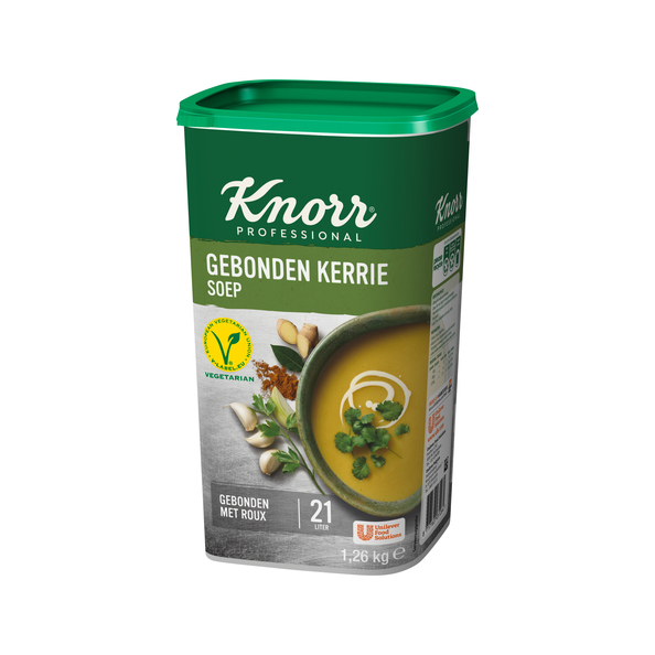 Knorr gebonden kerriesoep 21 liter