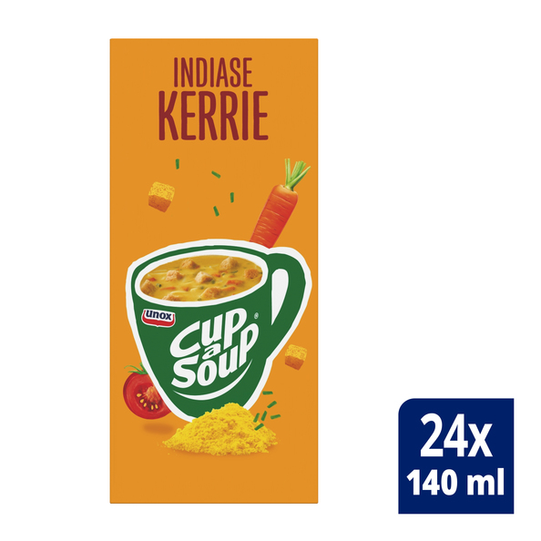 Unox Cup-a-Soup Indiase Kerrie 24 x 140 ml