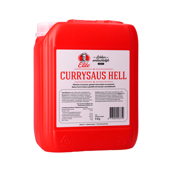 Elite currysaus hell can 5 kg