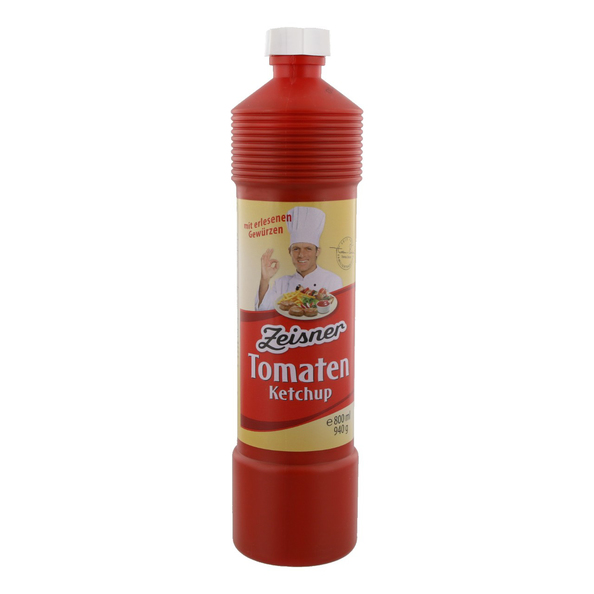 Zeisner tomaten ketchup tube 800 ml