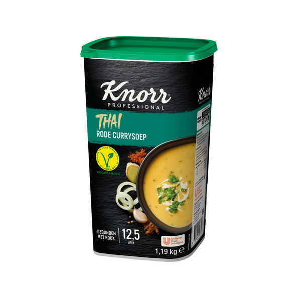 Knorr thaise rode currysoep 12.5 liter