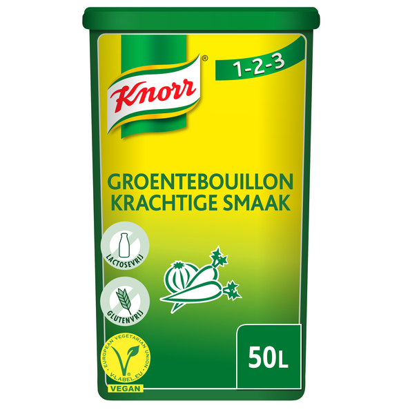 Knorr groentebouillon krachtig glutenvrij 50 liter