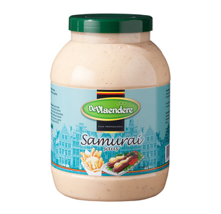 De Vlaendere samurai saus 3 liter