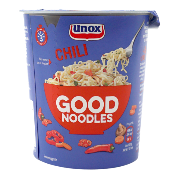 Unox good noodles chili cup 65 gr