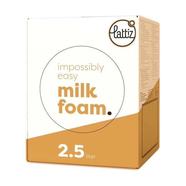 Lattiz milkfoam bib 2.5 liter