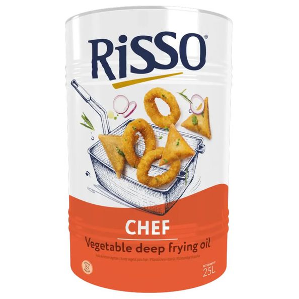 Risso chef frituurolie blik 25 liter