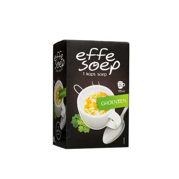 Effe soep 1 kops groenten 175 ml