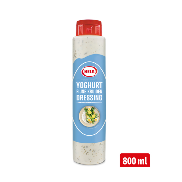 Hela yoghurt-fijne kruiden dressing 800 ml