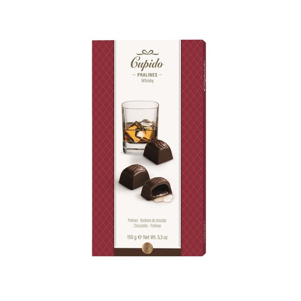 Cupido likeurpralines whisky  150 gr. a10