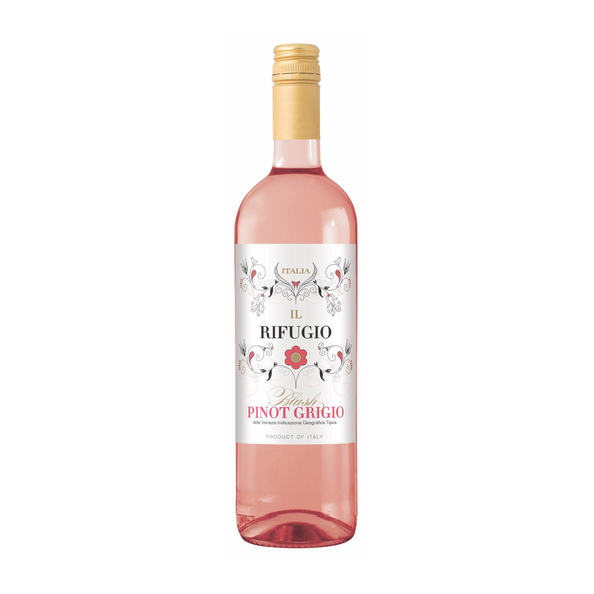 Il rifugio pinot grigio del venezie blush 0.75 liter