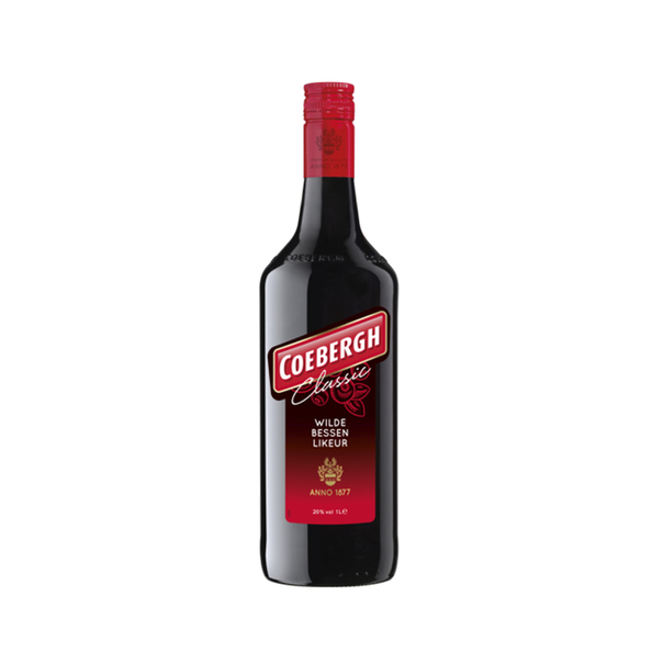 Coebergh bessenjenever 20% 1 liter