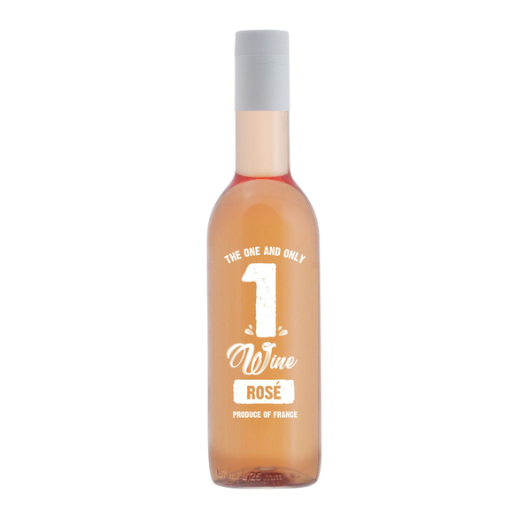 1Wine rose 0.75 liter pet fles