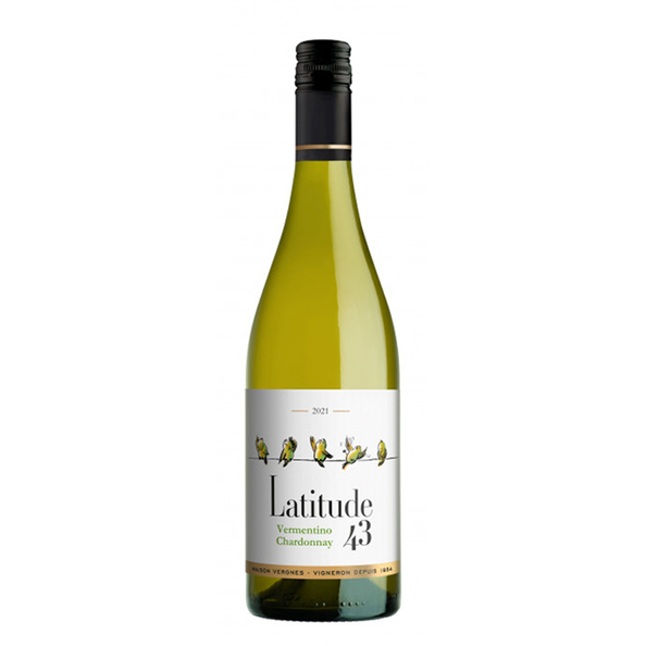 LATITUDE 43 CHARDONNAY/VERMENTINO 0.7LTR.