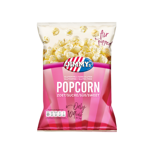 trimmen Schema aan de andere kant, Jimmy's popcorn zoet mini bag 27 gr - Hartig - Assortiment - FOOX  Groothandel