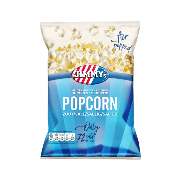 Jimmy's popcorn zout mini bag 17 gr