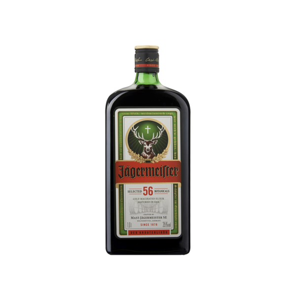 Jagermeister vierkant 1 liter