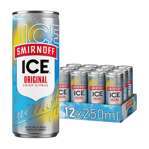 Smirnoff ice original crisp citrus blik 25 cl