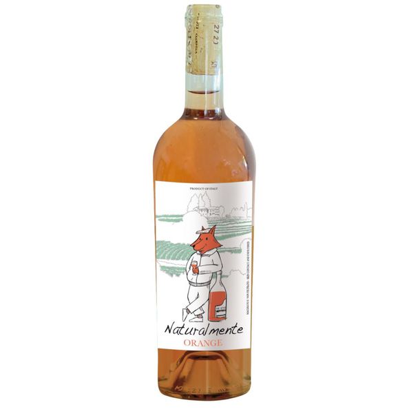 De stefani naturalmente orange pinot grigio 0.75 liter