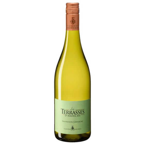 Les terrasses d'ardeche sauvignon grenache blanc 0.75 liter