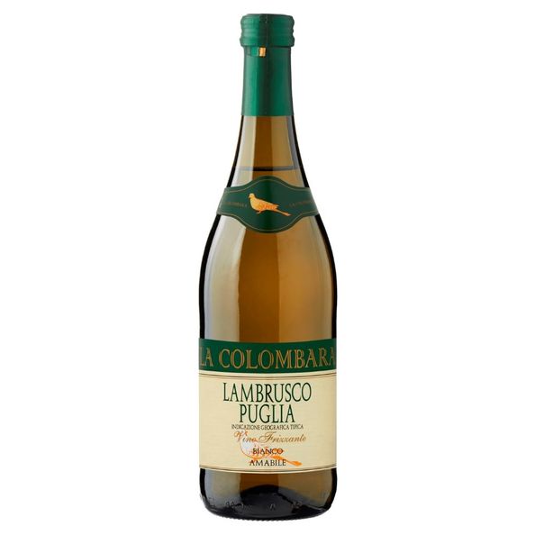 La colombara lambrusco bianco 0.75 liter