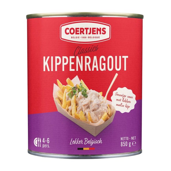 Coertjens kippenragout 850 gr