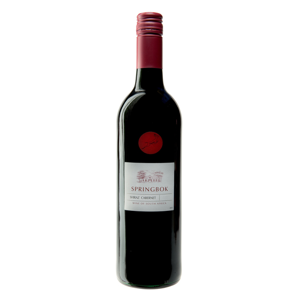 Springbok shiraz cabernet rood 0.75 liter