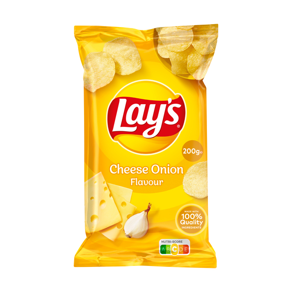 Lay's chips cheese onion 200 gr