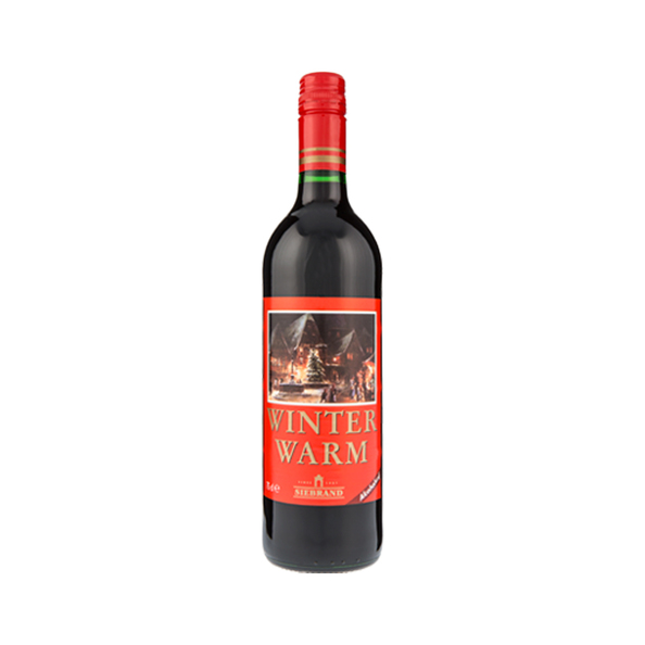 Siebrand winterwarm gluhwein alcohol vrij 0.75 liter