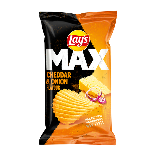 Lay's MAX cheddar & onion 185 gr