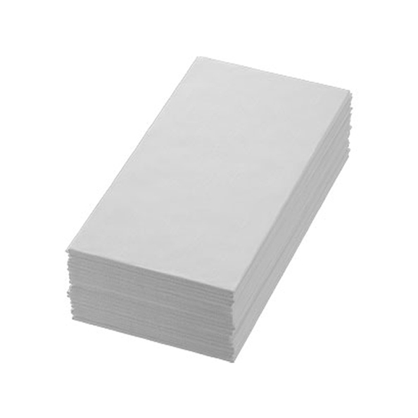Dunisoft servet wit 1/8 vouw 48 x 48 cm pak 60 stuks