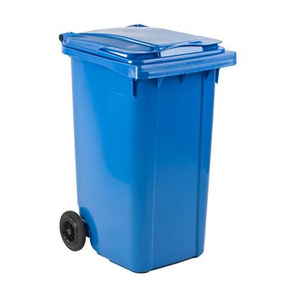 Mini container blauw 240ltr