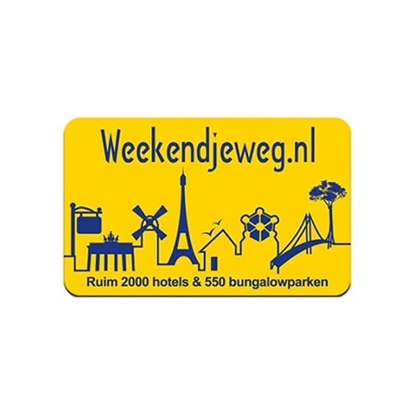 band Terugbetaling Verbieden Cadeaukaart weekendjeweg.nl - Giftscards Algemeen - Assortiment - FOOX  Groothandel