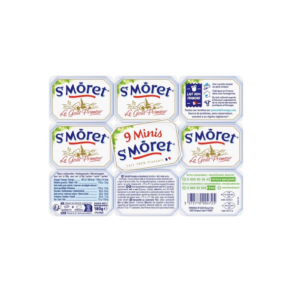 St.Moret roomkaas cupjes 20 gr