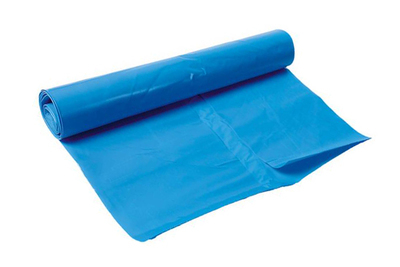 Afvalzak 80x110 cm blauw T25 1 rol 20 stuks