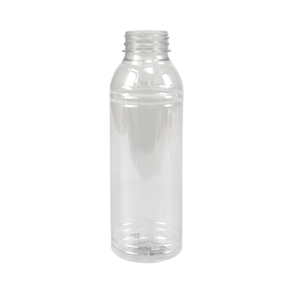 Pet fles transparant rond 500 ml