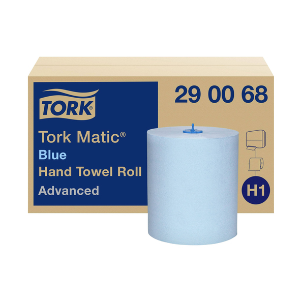 Tork matic hand towel roll blue advanced 150 meter